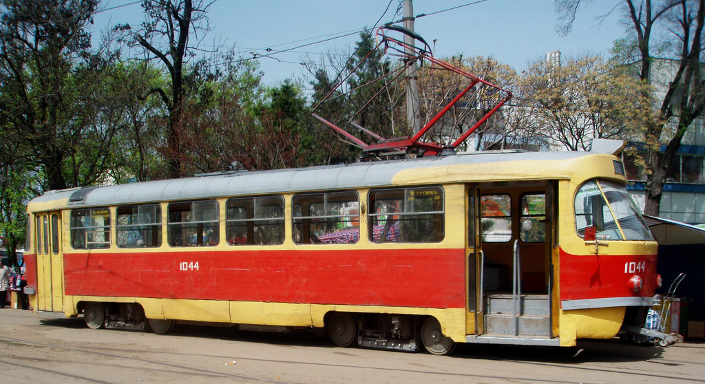 Одесса, Tatra T3SU (двухдверная) № 1044