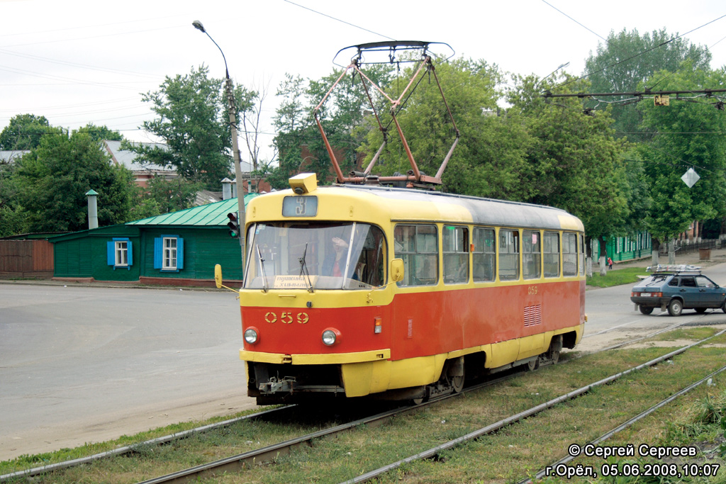 Oryol, Tatra T3SU № 059