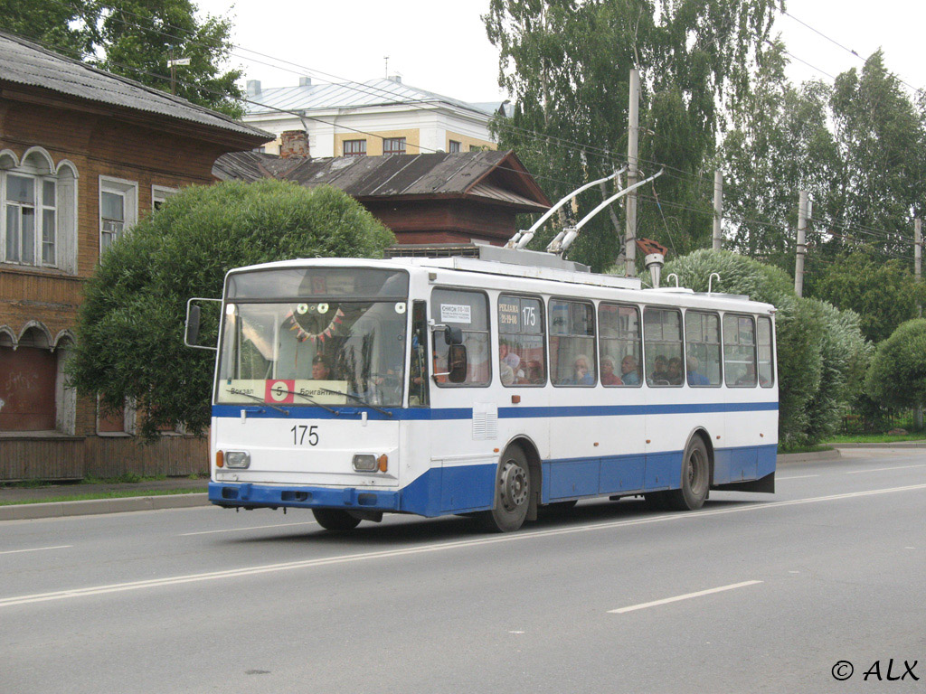 Вологда, Škoda 14TrM (ВМЗ) № 175