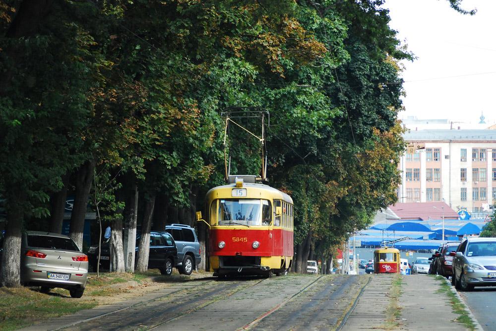 Kyiv, Tatra T3SU № 5845