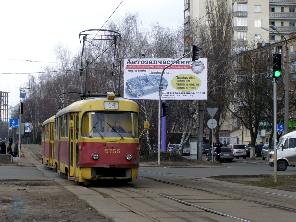 Kyjiw, Tatra T3SU Nr. 5755