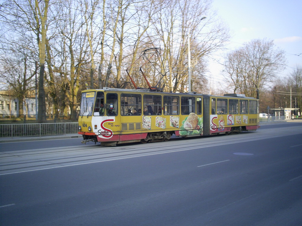 Калининград, Tatra KT4D № 604