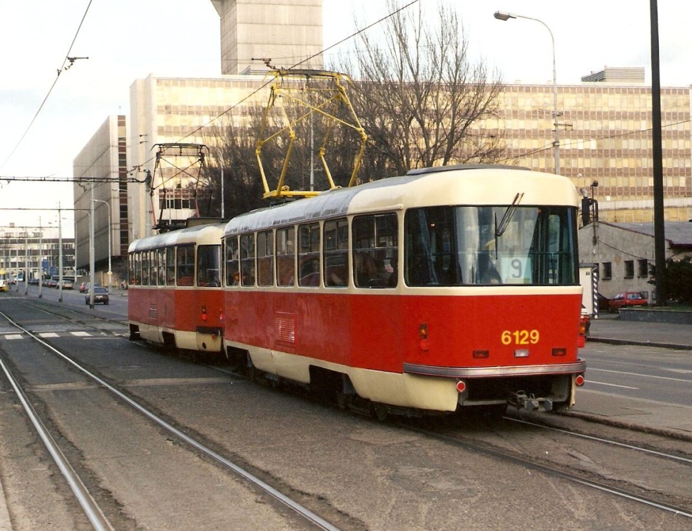 Прага, Tatra T3 № 6129