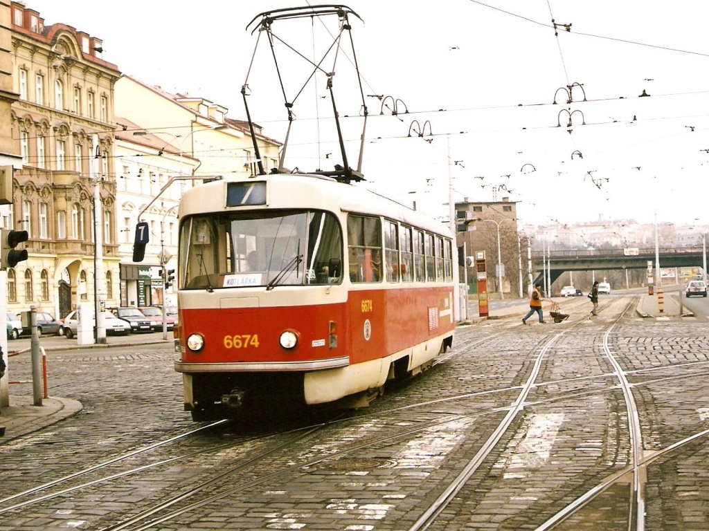 Praha, Tatra T3 č. 6674