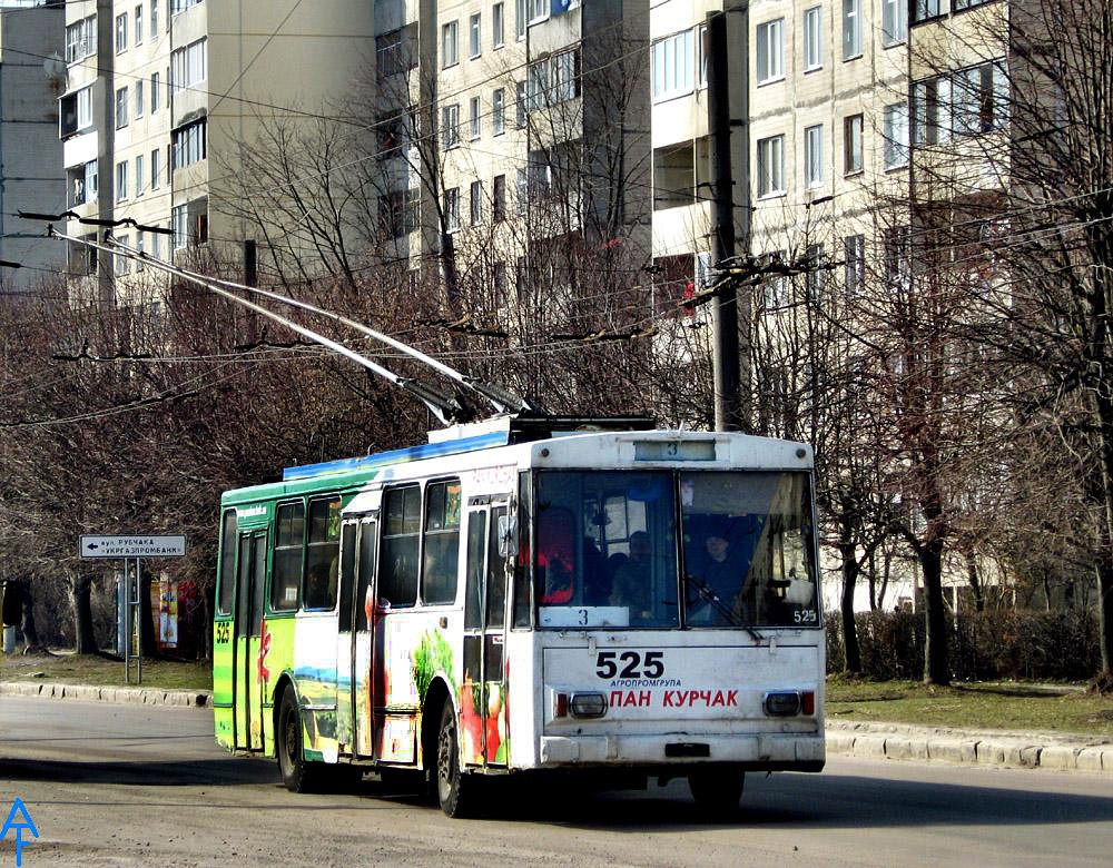Lviv, Škoda 14Tr02/6 № 525