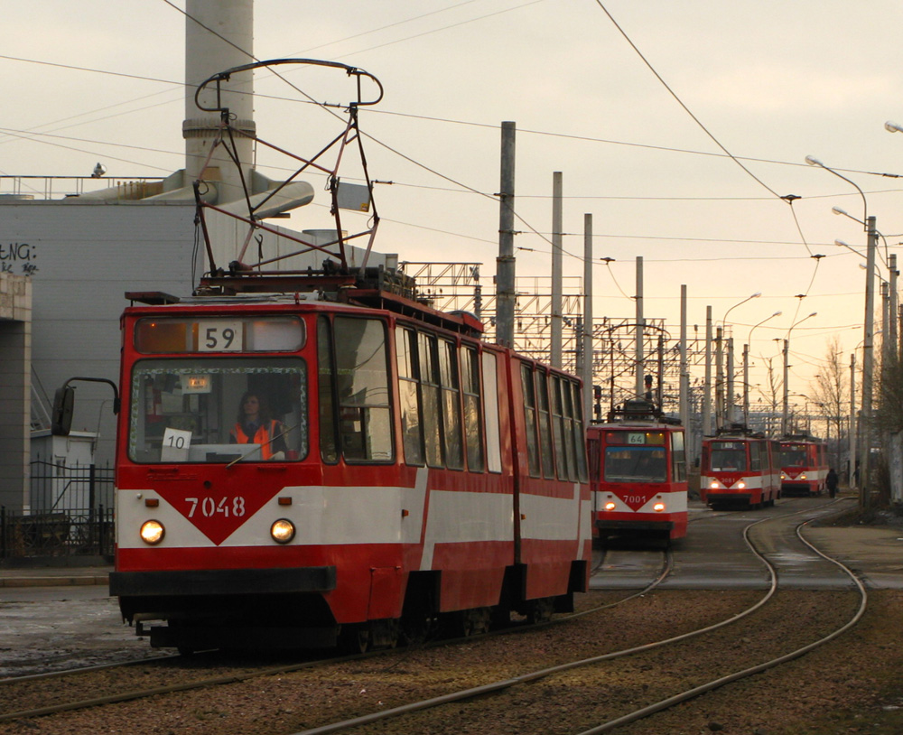 Санкт-Петербург, ЛВС-86К № 7048