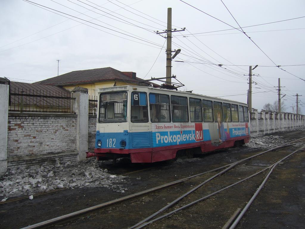 Прокопьевск, 71-605 (КТМ-5М3) № 182