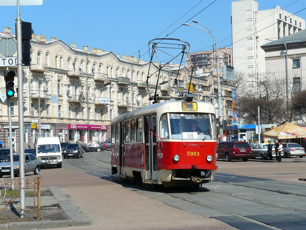 Київ, Tatra T3SU № 5903