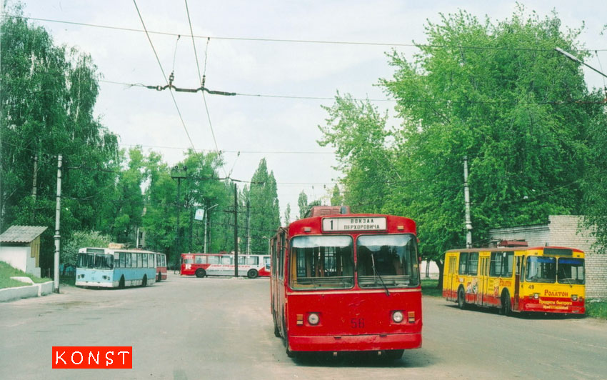 Воронеж, ЗиУ-682В [В00] № 16; Воронеж, ЗиУ-682В № 28; Воронеж, ЗиУ-682В-012 [В0А] № 56