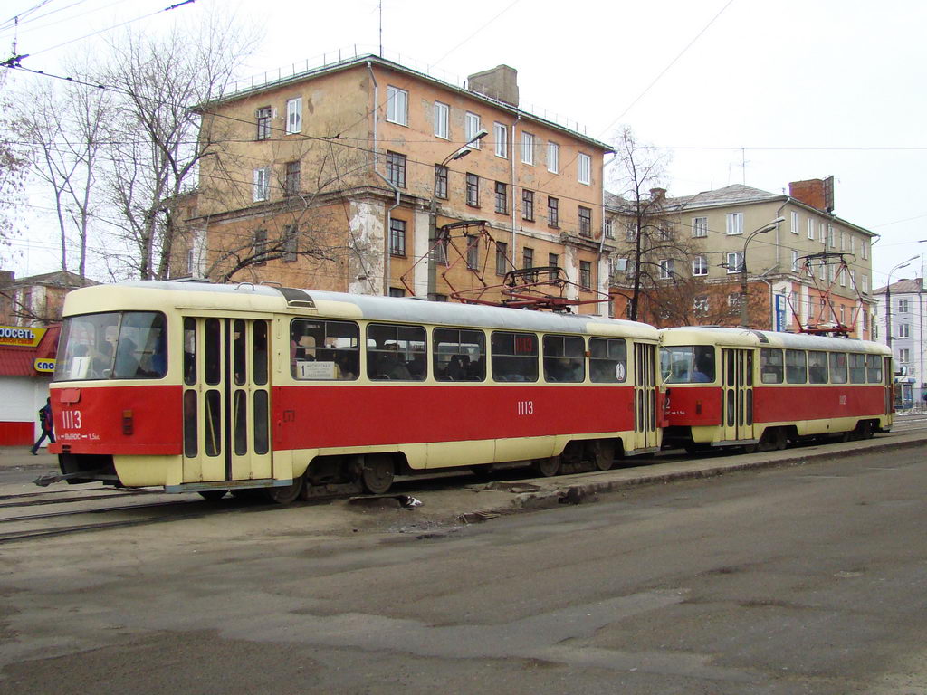 伊熱夫斯克, Tatra T3SU (2-door) # 1113