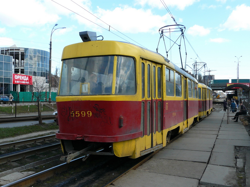 Киев, Tatra T3SU № 5599
