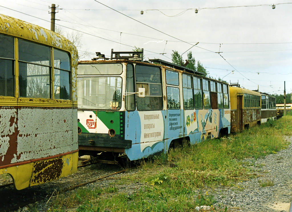Архангельск, 71-132 (ЛМ-93) № 508; Архангельск — Старые фотографии (1992-2000)