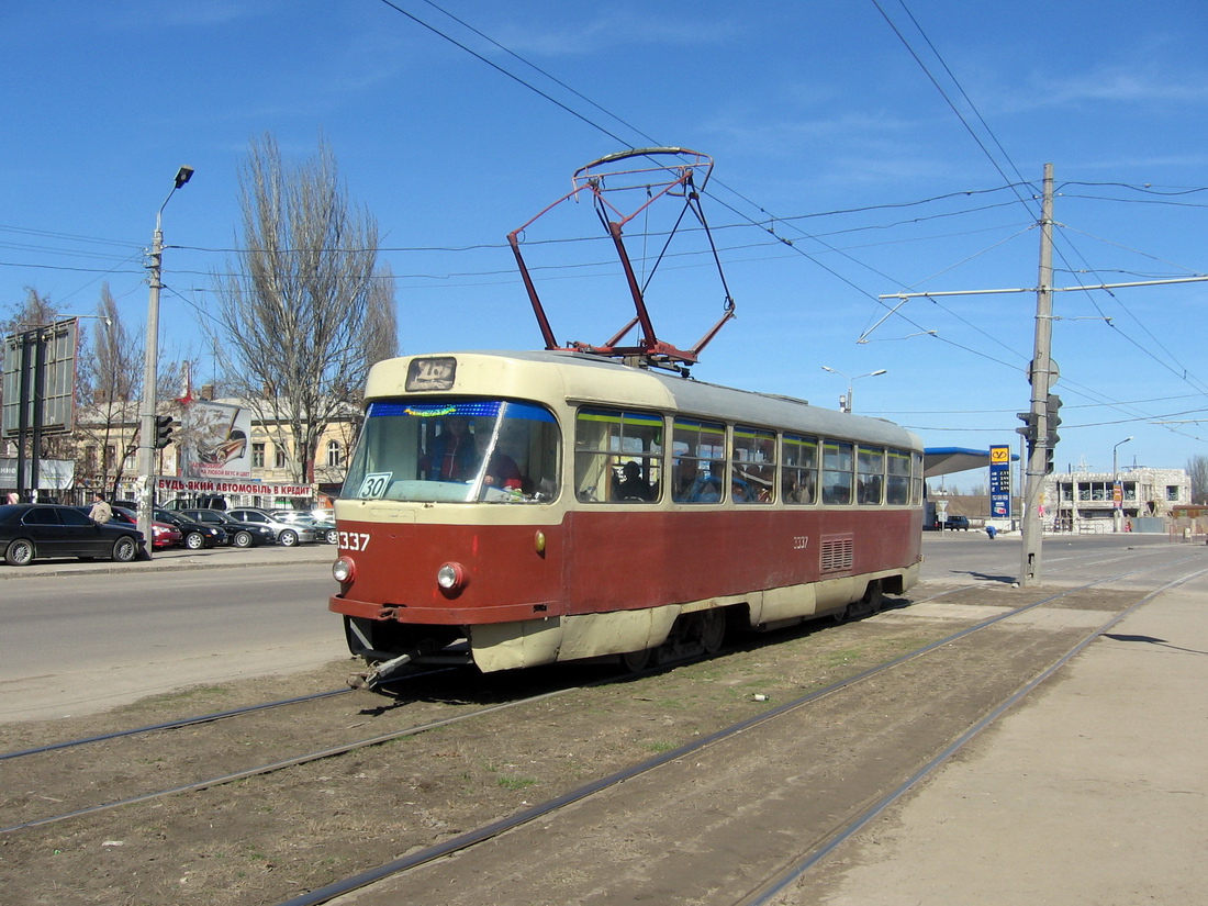 Odesa, Tatra T3SU (2-door) № 3337