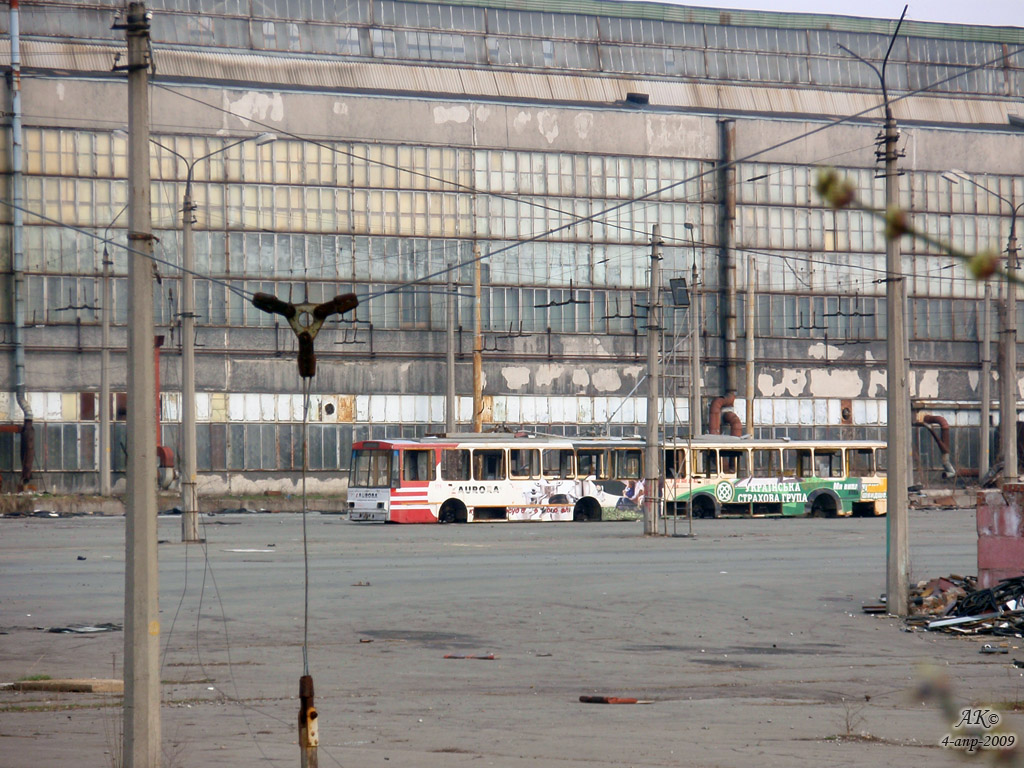 Kiev — Trolleybus depots: 1. Old yard at Krasnoarmeiskaya (Velyka Vasylkivska) str.