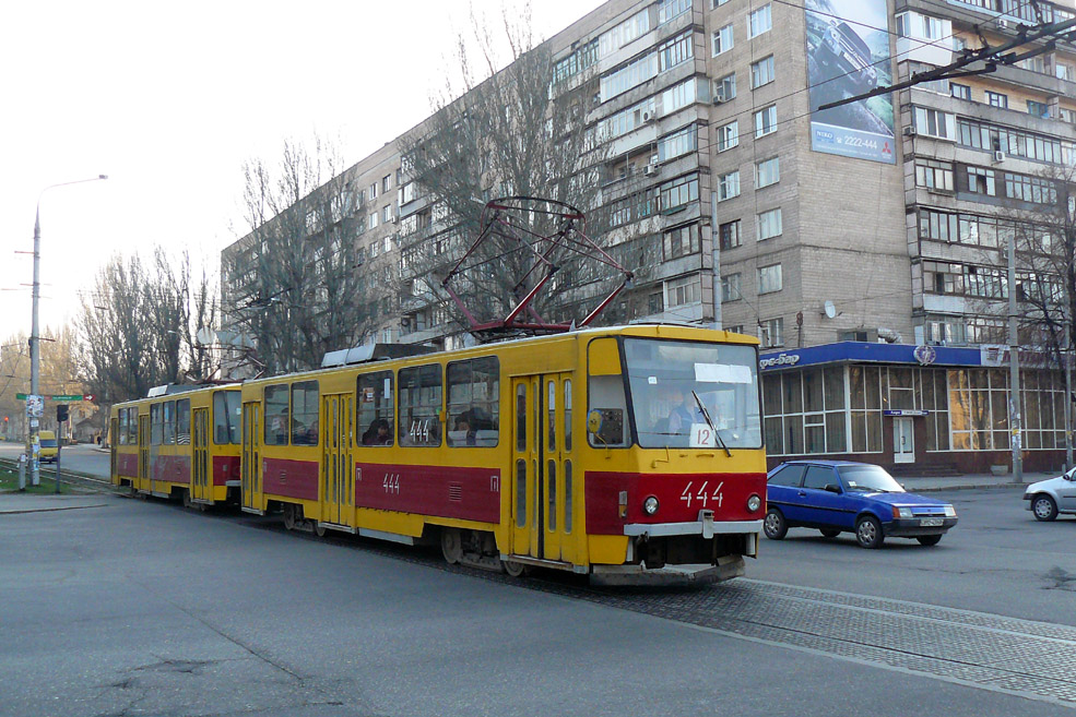 Запорожье, Tatra T6B5SU № 444