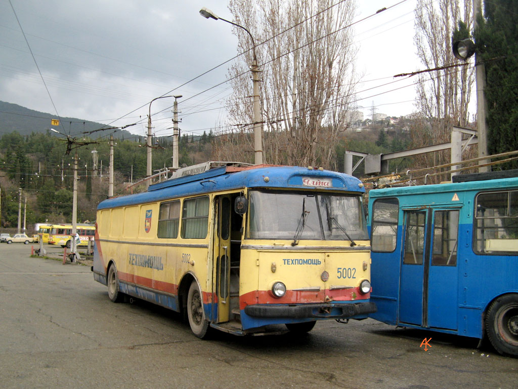 Крымскі тралейбус, Škoda 9Tr10 № 5002