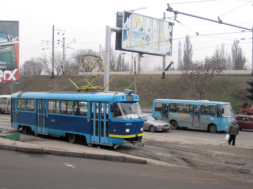 Одесса, Tatra T3SU № 4074