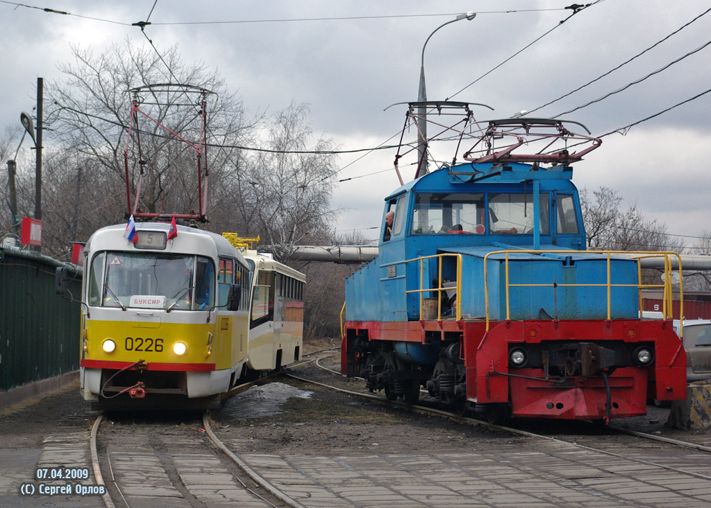 Moscow, Tatra T3SU № 0226