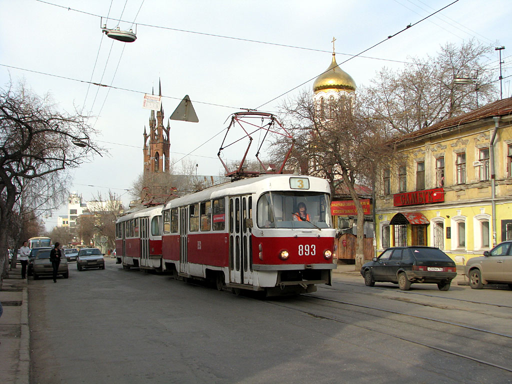 Самара, Tatra T3SU № 893