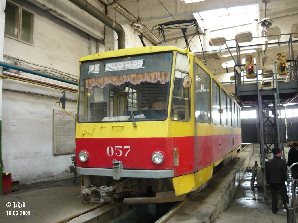Курск, Tatra T6B5SU № 057