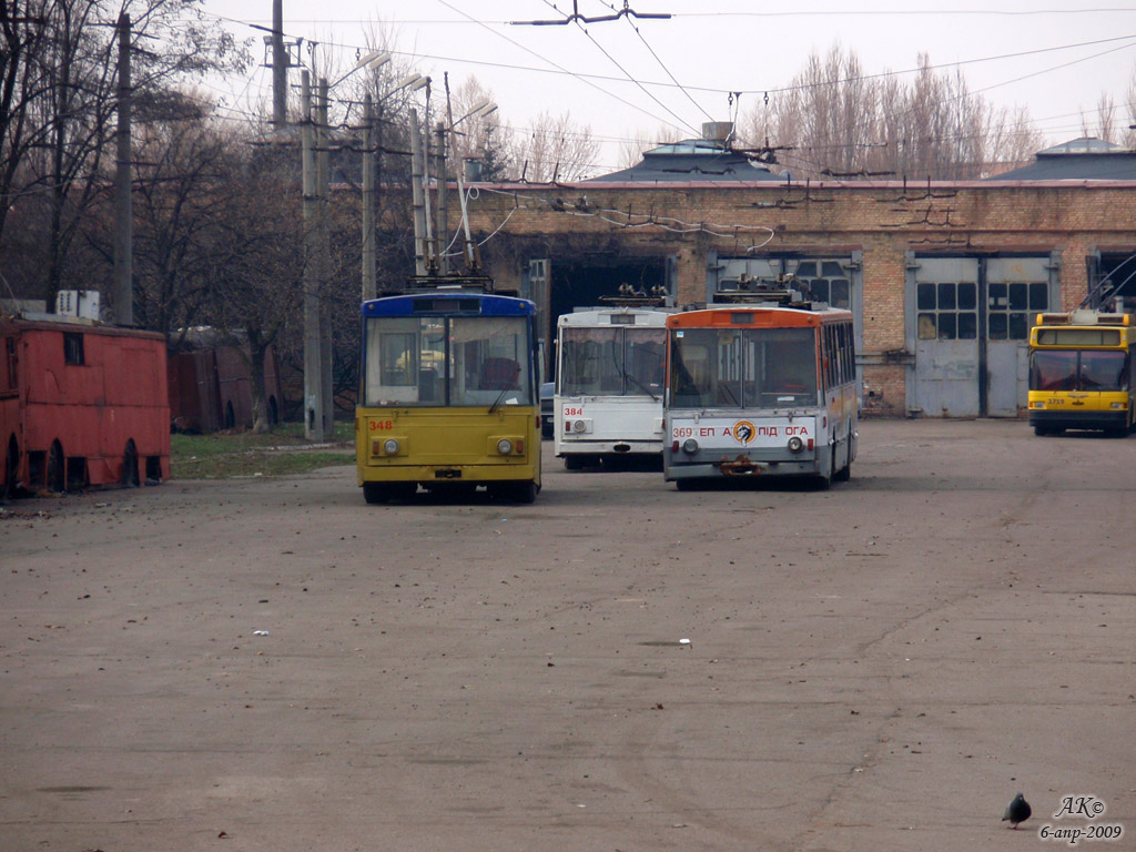 Киев, Škoda 14Tr02 № 369; Киев — Троллейбусные депо: 3