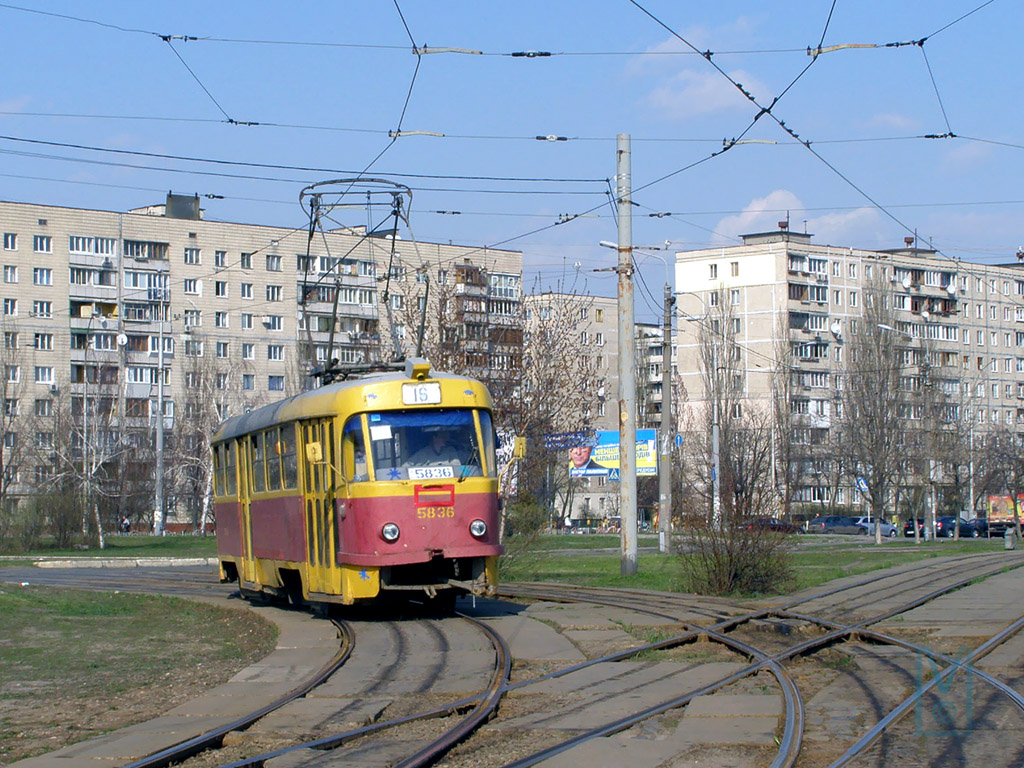 Kiev, Tatra T3SU nr. 5836
