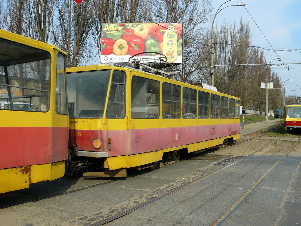 Киев, Tatra T6B5SU № 306