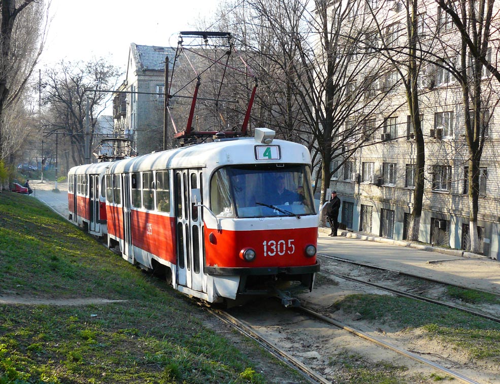 Днепр, Tatra T3SU № 1305