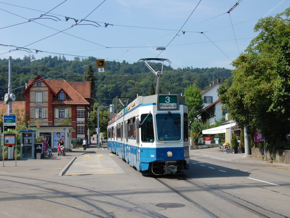 Zurych, SWP/SIG/BBC Be 4/6 "Tram 2000" Nr 2093