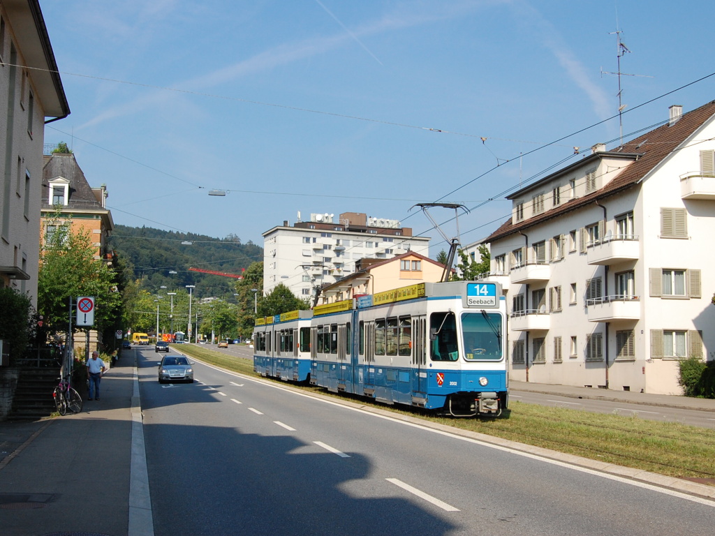 Цюрих, SWS/SWP/BBC Be 4/6 "Tram 2000" № 2002