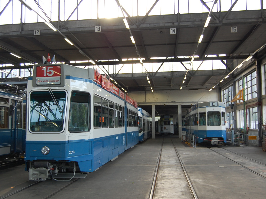 Цюрих, SWS/SWP/BBC Be 4/6 "Tram 2000" № 2013