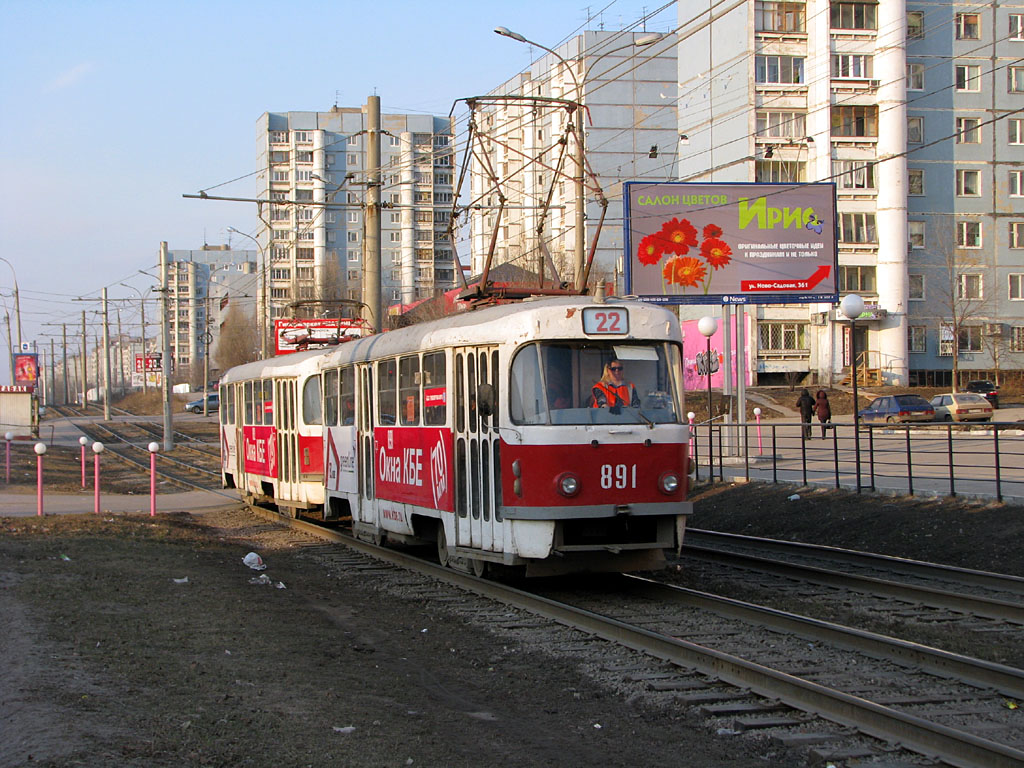 Samara, Tatra T3SU Nr 891