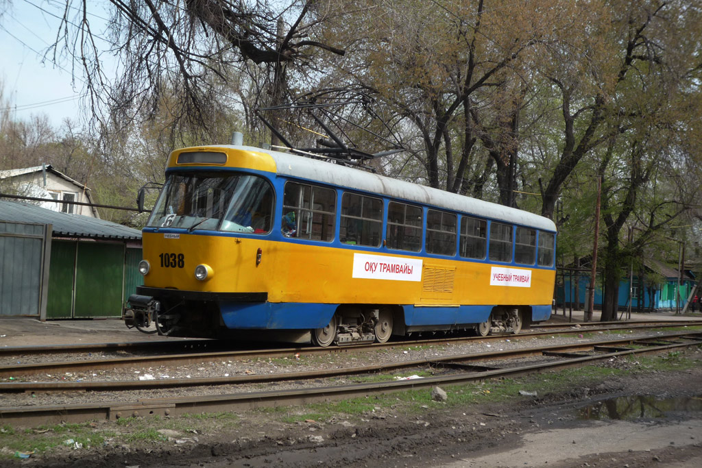 Алмати, Tatra T4D № 1038