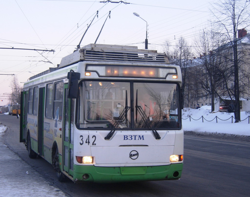 Petrozavodsk, LiAZ-5280 (VZTM) N°. 342