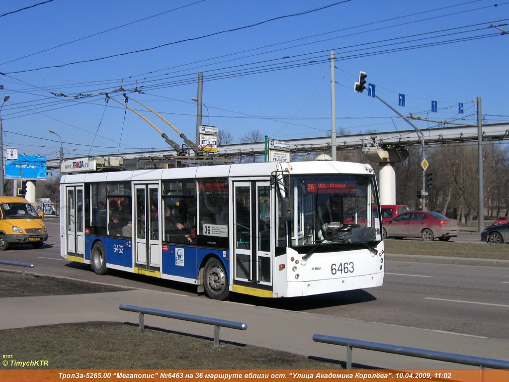 Maskava, Trolza-5265.00 “Megapolis” № 6463