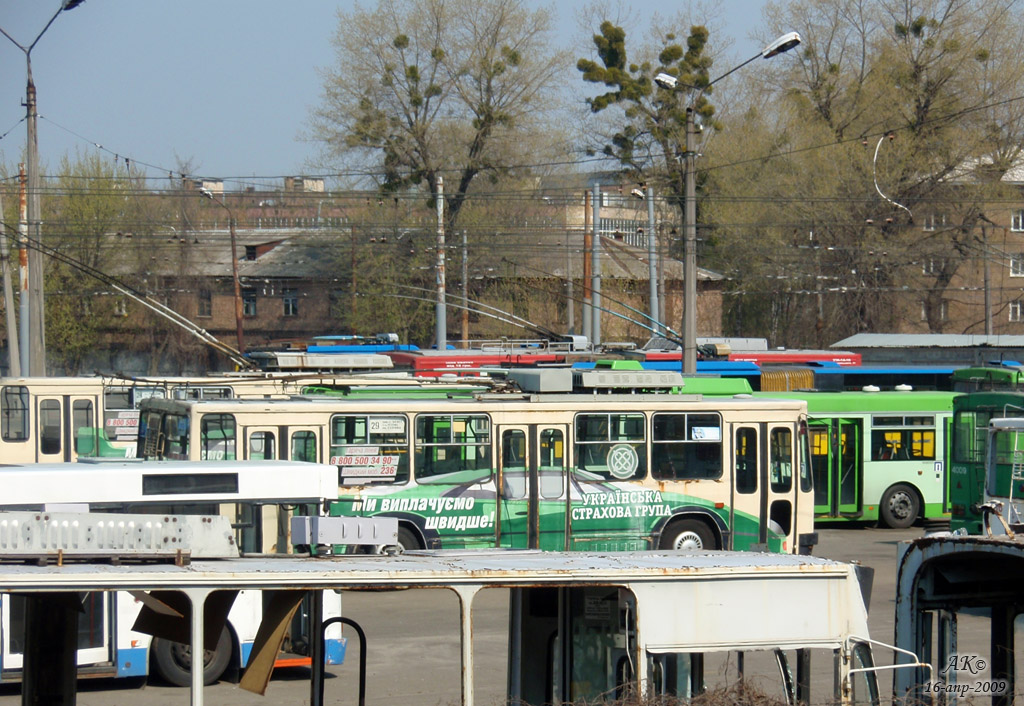 Kiev — Trolleybus depots: Kurenivske