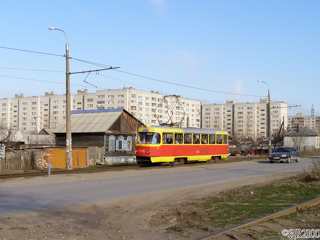 Volgograd, Tatra T3SU № 5728
