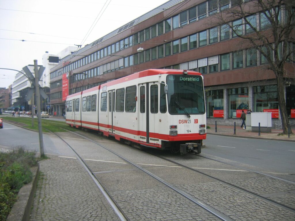 Dortmund, Duewag N8C № 124