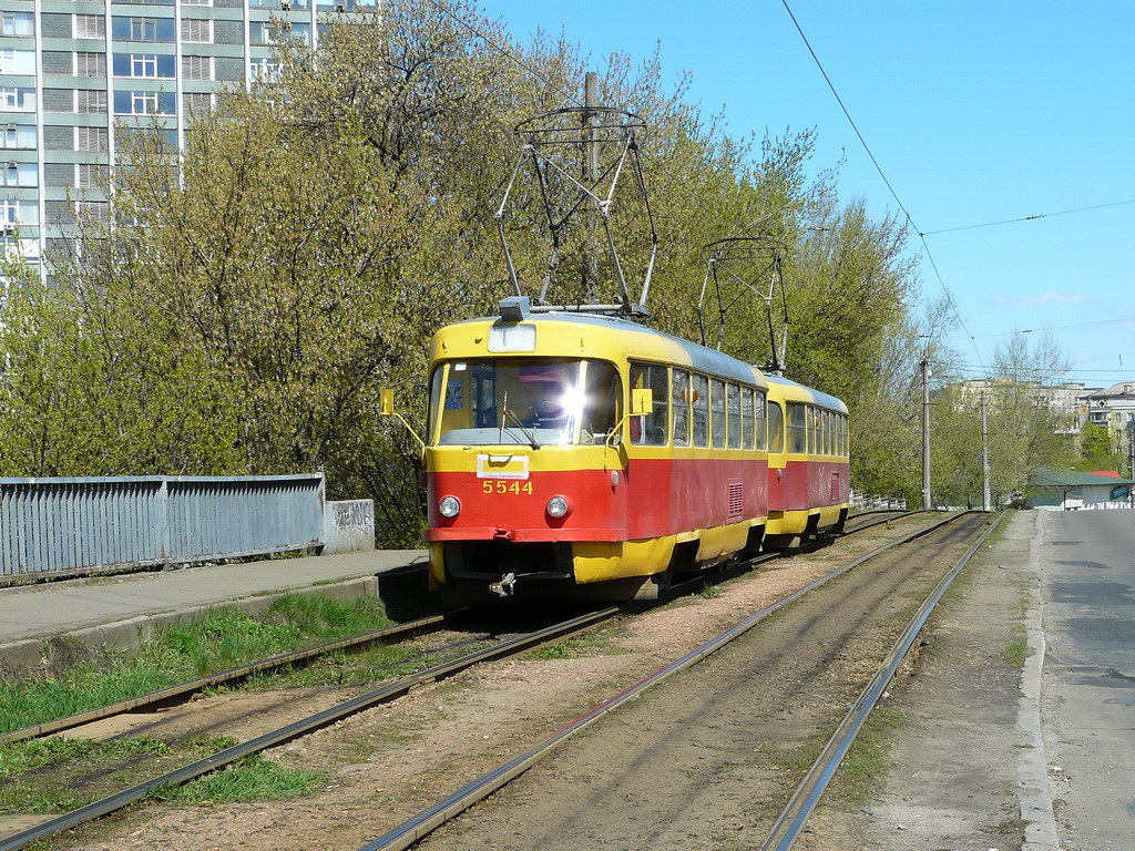 Киев, Tatra T3SU № 5544