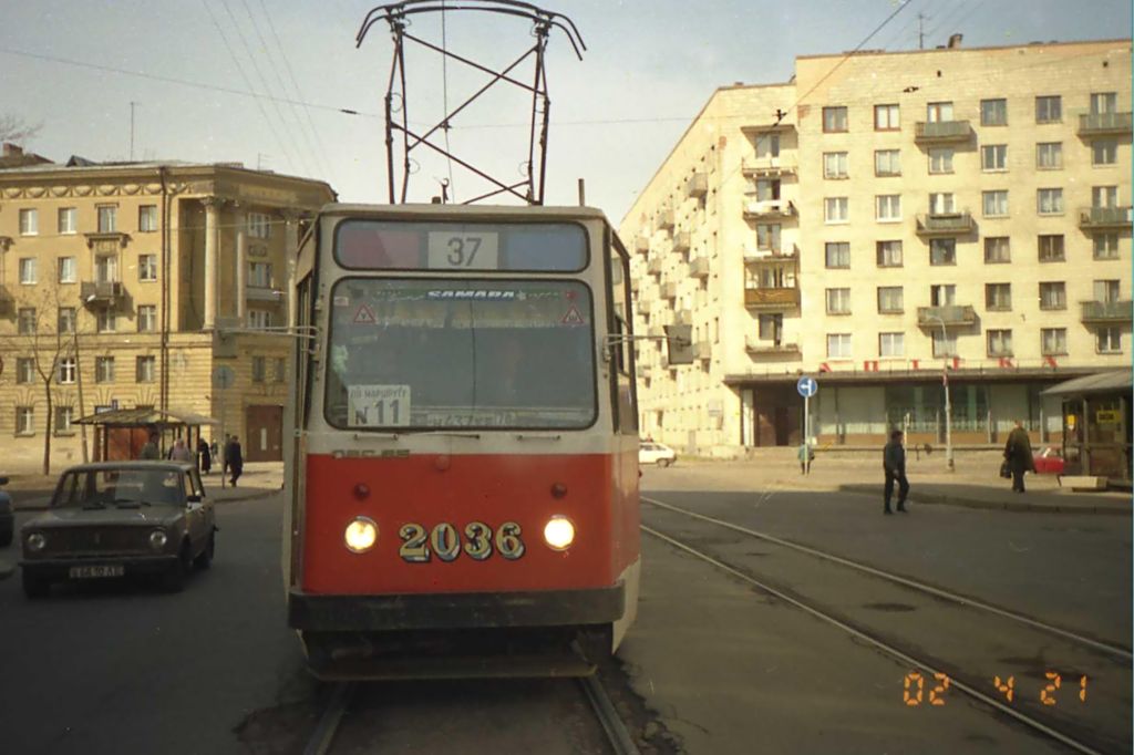 Санкт-Пецярбург, ЛВС-86К № 2036