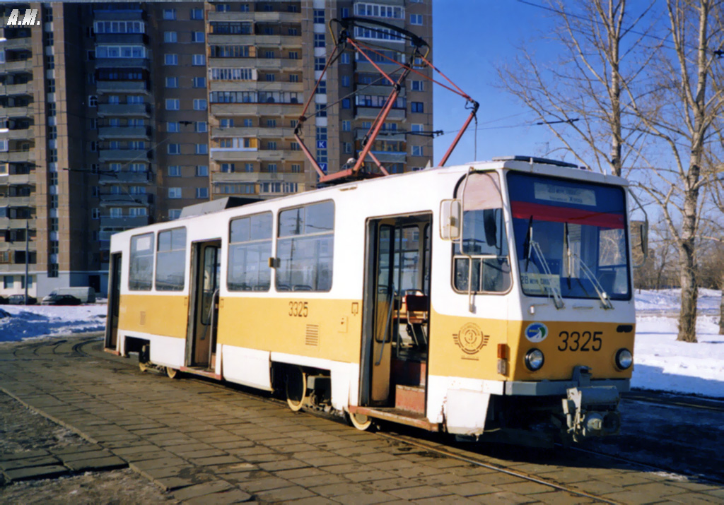 Москва, Tatra T7B5 № 3325