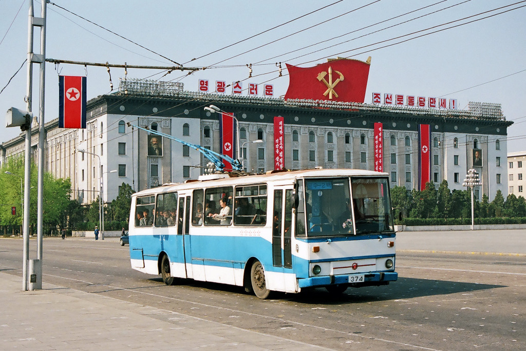 Пхеньян, Chollima 973 (Karosa C734) № 374