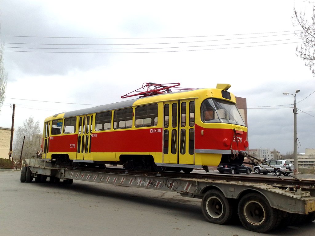 Волгоград, Tatra T3SU № 5778