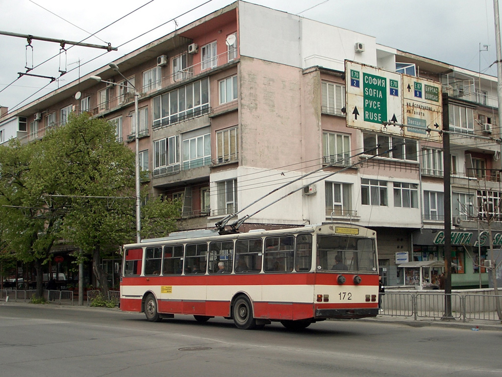 Varna, Škoda 14Tr07 # 172; Varna — Троллейбусы Škoda 14Tr06