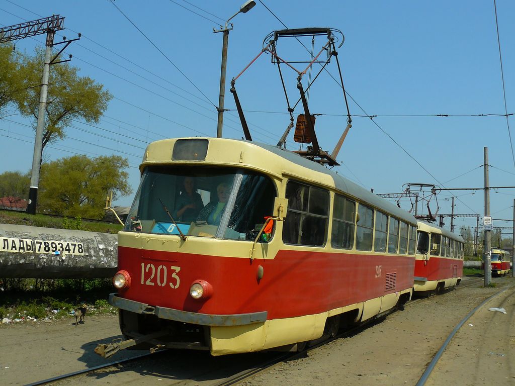 Днепр, Tatra T3SU № 1203