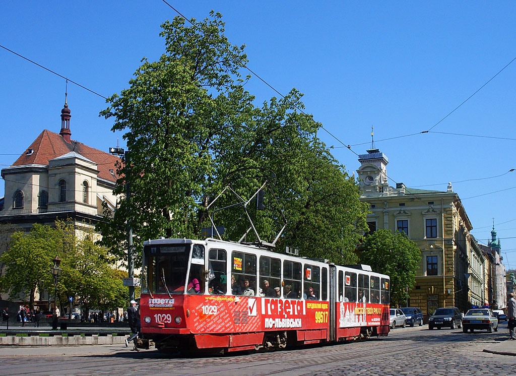 Lviv, Tatra KT4SU č. 1029