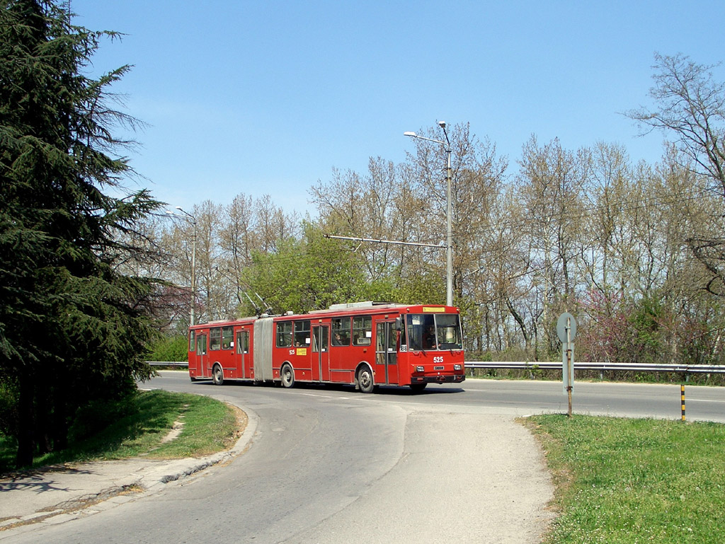 Варна, Škoda 15Tr02/6 № 525