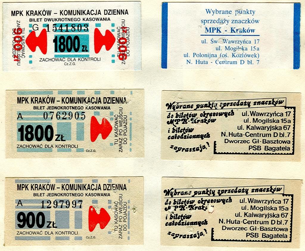Kraków — Tickets