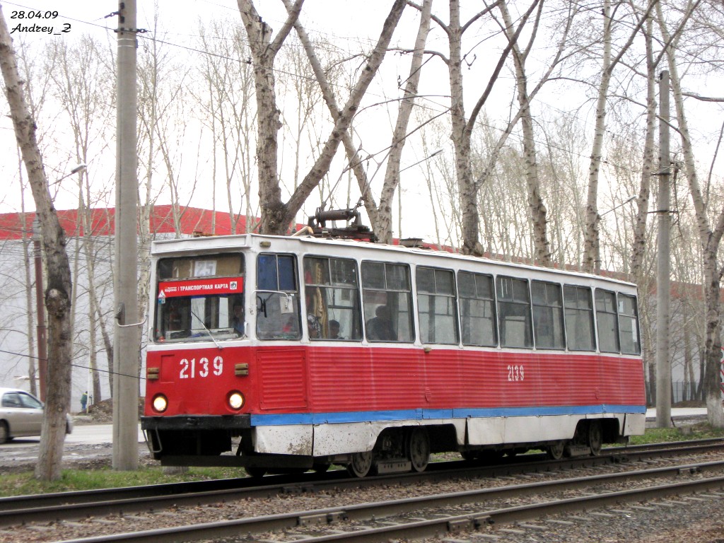 Novosibirsk, 71-605 (KTM-5M3) № 2139