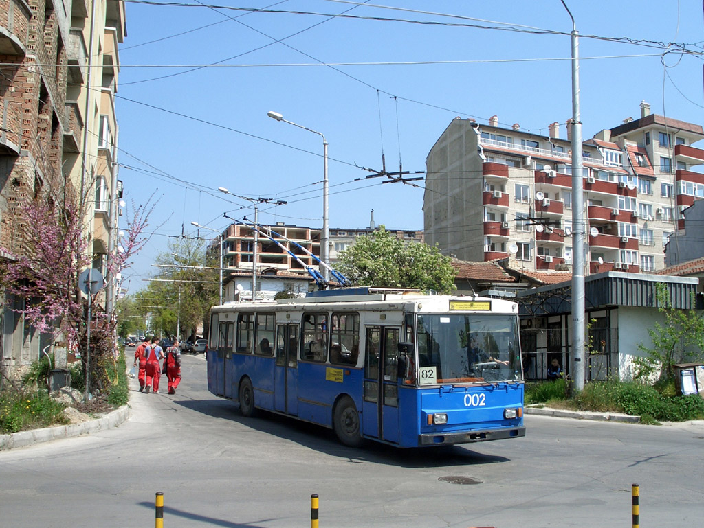 Варна, Škoda 14Tr06 № 002; Варна — Троллейбусы Škoda 14Tr06